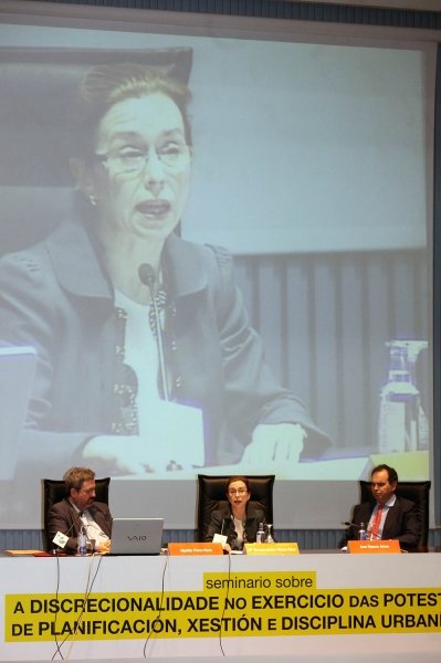 María Encarnación Rivas Díaz, Secretaria Xeral de Ordenación do Territorio e Urbanismo.